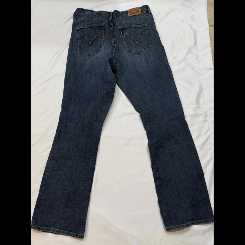 Levi's Women's Blue Denim Classic Boot Cut Jeans Size 10